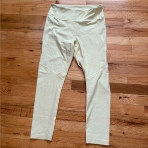 Outdoor Voices Light Yellow Leggings